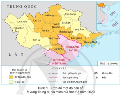 Lịch sử và Địa lí lớp 4 (Cánh diều) Bài 4: Dân cư, hoạt động sản xuất và một số nét văn hóa ở vùng Trung du và miền núi Bắc Bộ (ảnh 1)