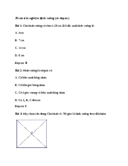 35 câu trắc nghiệm Hình vuông (có đáp án).docx