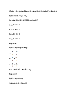 35 câu trắc nghiệm Tính chất của phân thức đại số (có đáp án).docx