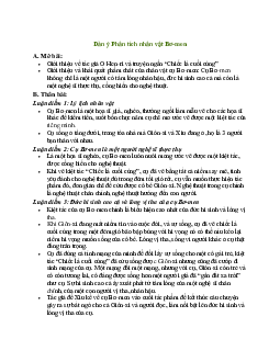 Top 50 bài Phân tích nhân vật cụ Bơ-men trong truyện ngắn Chiếc lá cuối cùng