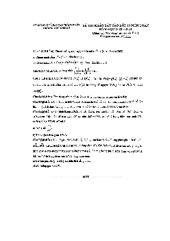 Đề thi thử vào 10 môn Toán năm 2023 trường THPT Chuyên Thái Nguyên (có đáp án)