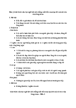 Top 50 bài Giải thích câu tục ngữ Lời nói chẳng mất tiền mua lựa lời mà nói cho vừa lòng nhau hay nhất