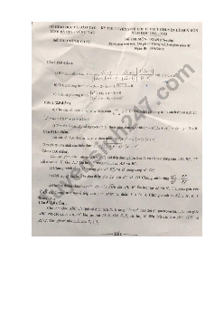 Đề thi chính thức vào 10 chuyên Toán năm 2022 Trường THPT Chuyên Lê Quý Đôn - Bà Rịa Vũng Tàu (có đáp án)