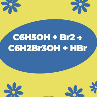 Tính chất hóa học của phản ứng giữa C6H5OH và Br2 là gì?
