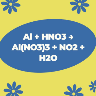 Có thể lập phương trình hoá học của phản ứng Al tác dụng với HNO3 đặc không?