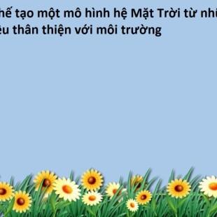 XÂY DỰNG MÔI TRƯỜNG THÂN THIỆN TRONG TRƯỜNG MẦM NON