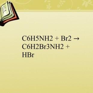 Cách cân bằng phản ứng C6H5NH2 + Br2 → C6H2Br3NH2 + HBr