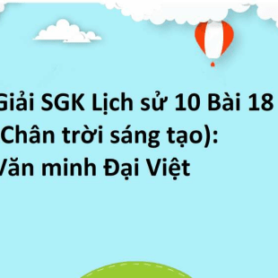 Trình bày khái niệm văn minh Đại Việt. Câu hỏi trang 106 Lịch Sử 10