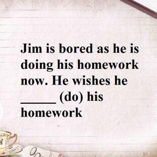 jim does his homework every day