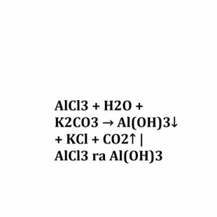 alcl3-h2o-k2co3-al-oh-3-kcl-co2-alcl3-ra-al-oh-3